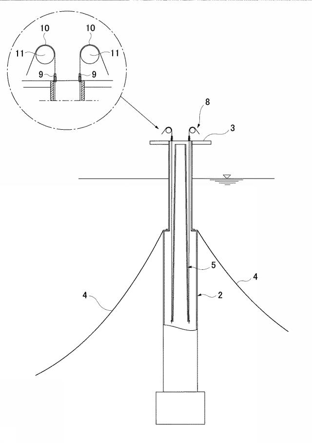 5738642-洋上風力発電設備の施工方法 図000012