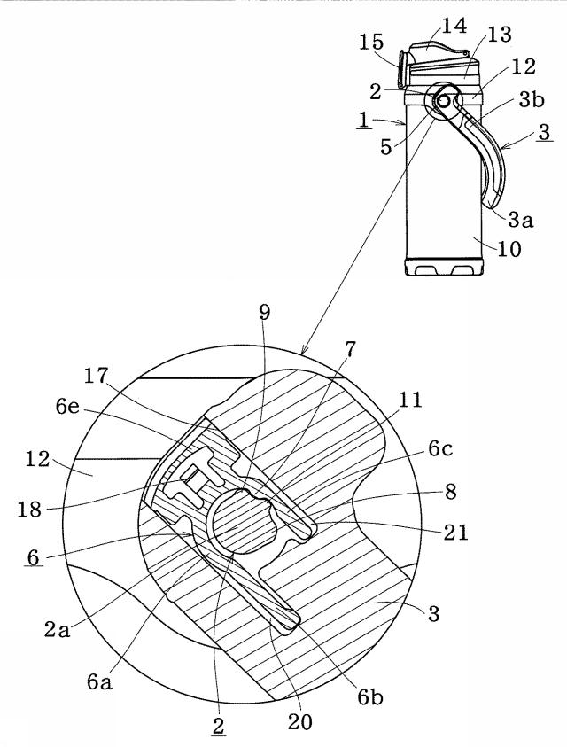 5838147-容器用ハンドルのブレーキ構造 図000012