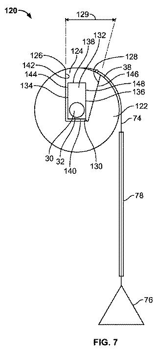 6109735-回転モータにより電力を供給される建築物の開口部遮蔽物 図000012