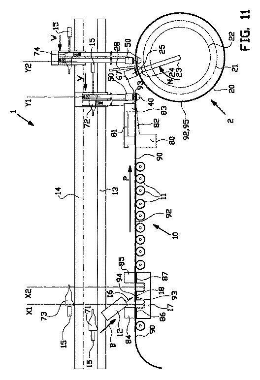 6186006-タイヤのビードエイペックス組立体を形成する機械と方法 図000012