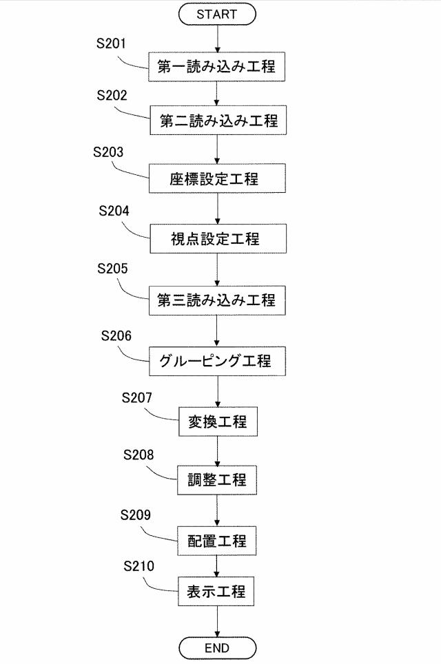 6253834-仮想作業表示方法、仮想作業データ作成方法、及び３次元空間けがきデータ作成方法 図000012