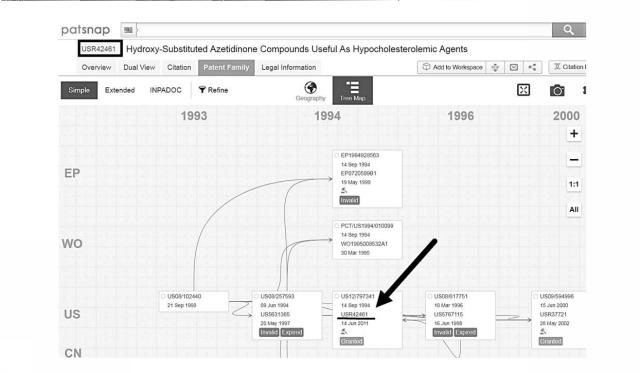 6883664-大規模データベース内で論じられる化学構造の類似性に従って大規模データベースで利用可能な情報を検索及び表示するためのシステム 図000012