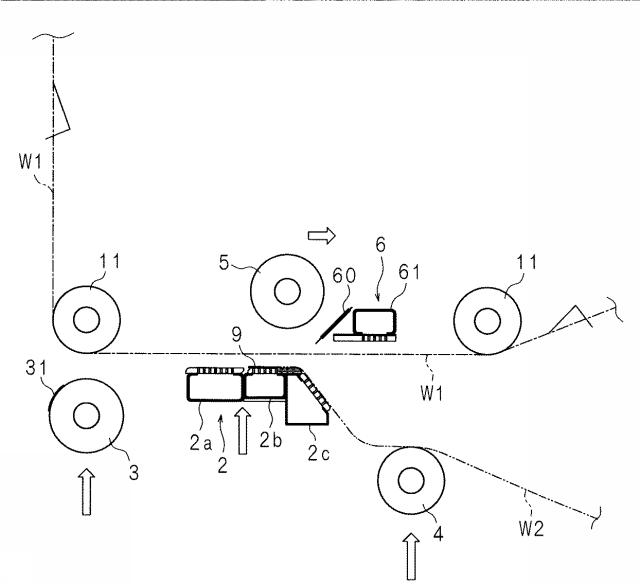 6100860-ウエブの継ぎ合わせ方法及びウエブの継ぎ合わせ装置 図000013
