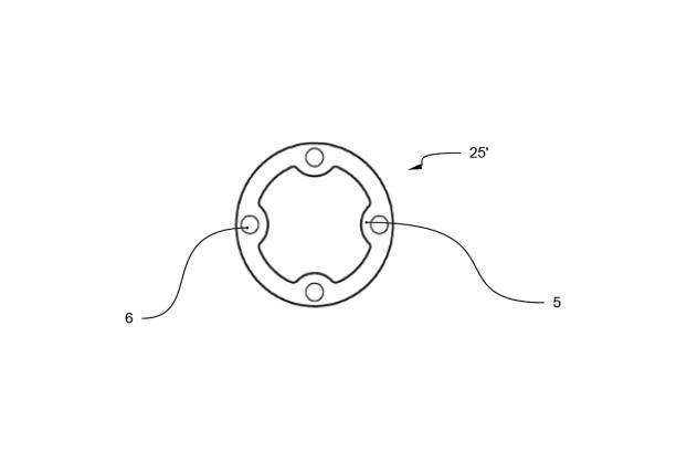 6267182-パルス式流体噴出を作り出すための供給システム、供給システムを有する施与システム、および供給システムを作動させるための制御方法 図000013