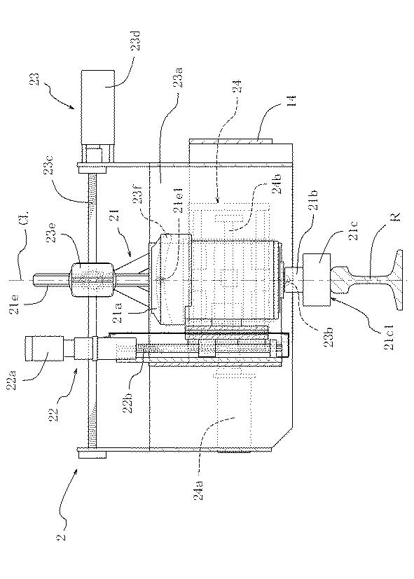 6464066-レール頭部削正機および自走式レール頭部削正装置 図000013