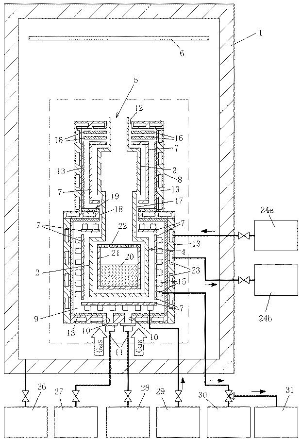 6641226-真空蒸着装置並びに蒸発源の冷却方法 図000013