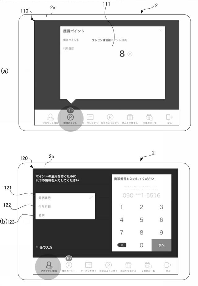 6744082-ポイント管理サーバ、ポイント管理端末、ポイント管理システム、ポイント管理方法、及びポイント管理プログラム 図000013