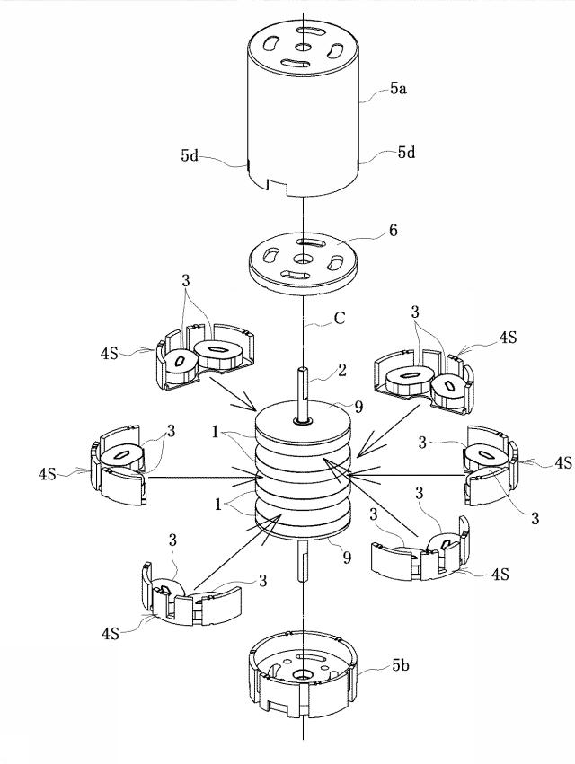 6798689-コアレス回転電気機械 図000013