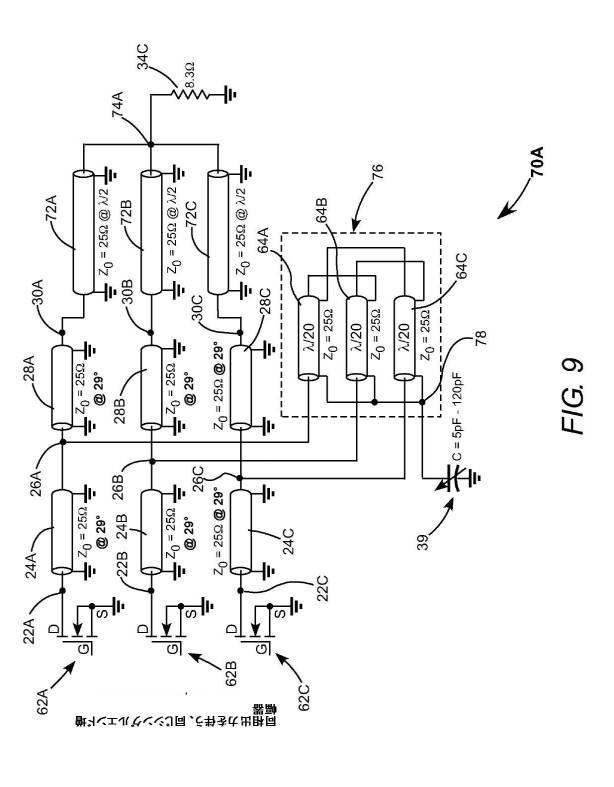 5907974-複数出力電源駆動式ＣＯ２ガス放電レーザのためのインピーダンス整合回路 図000014