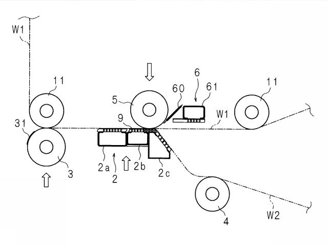 6100860-ウエブの継ぎ合わせ方法及びウエブの継ぎ合わせ装置 図000014