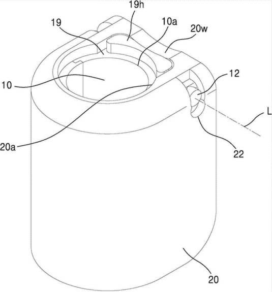 6928171-エアロゾル生成源支持組立体、及びそれを具備したエアロゾル生成装置 図000014