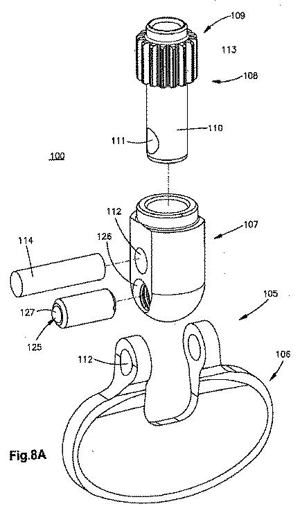 5654579-クランプを骨固定装置に固定するための手術器具 図000015