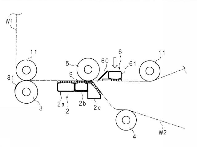 6100860-ウエブの継ぎ合わせ方法及びウエブの継ぎ合わせ装置 図000015