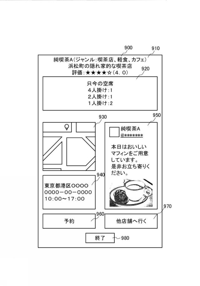 6441509-コンピュータシステム、店舗情報提供方法及びプログラム 図000015