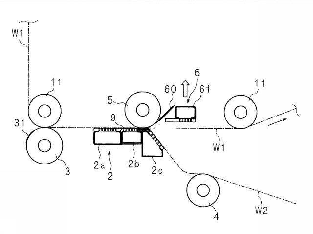 6100860-ウエブの継ぎ合わせ方法及びウエブの継ぎ合わせ装置 図000016