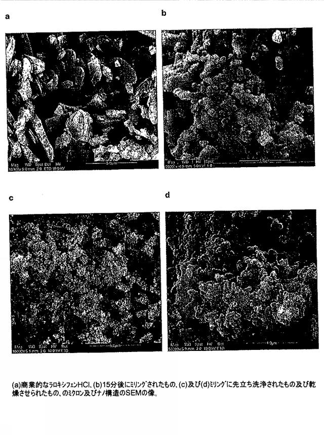 6651489-ナノ粒子状の形態における生物学的に活性な化合物の調製のための方法 図000016