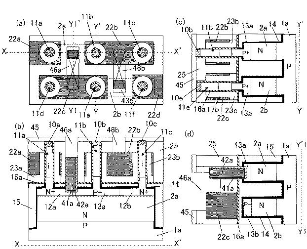 6651657-柱状半導体装置と、その製造方法 図000016