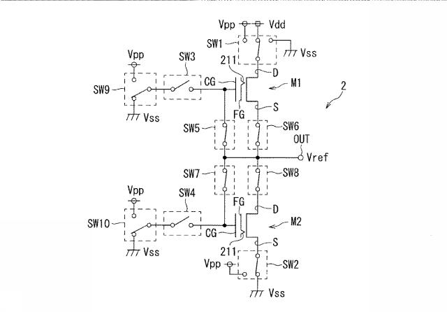 6757625-不揮発性記憶素子およびそれを備えるアナログ回路 図000016