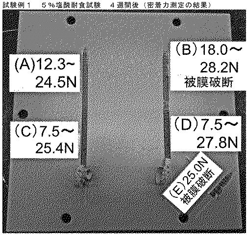 6785517-フッ素樹脂を含む焼付け用の粉体塗料組成物および液状塗料組成物、この焼付け用の粉体塗料組成物または液状塗料組成物を含む被膜ならびに被膜体 図000016