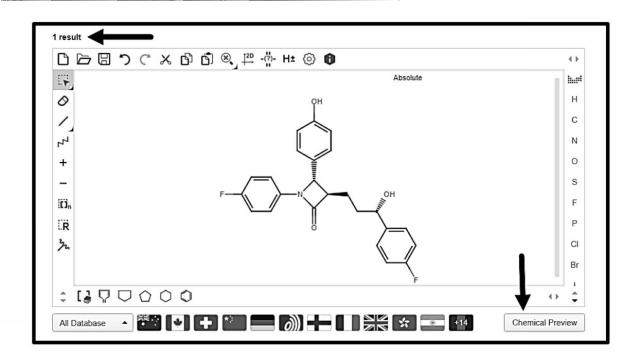 6883664-大規模データベース内で論じられる化学構造の類似性に従って大規模データベースで利用可能な情報を検索及び表示するためのシステム 図000016