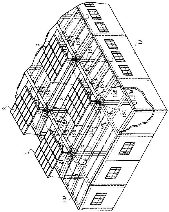 5732497-太陽光追尾装置を備えた建築物 図000017