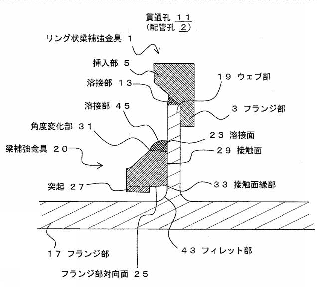 6523729-リング状梁補強金具、梁補強構造 図000017