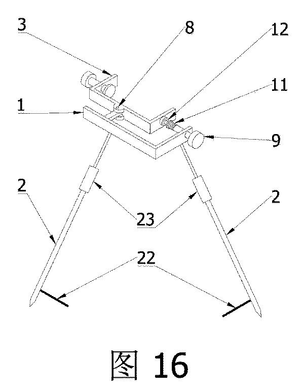 6739552-標尺の角度を正確に調整可能な測量器用スタンド 図000017