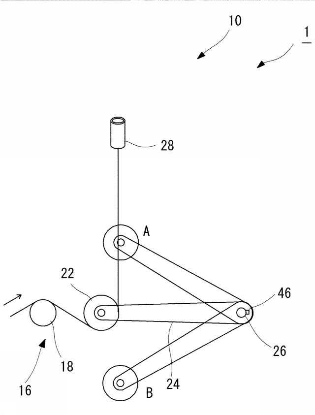 6975555-縫製装置の縫い糸送り機構、および、縫い糸送り機構を備えた縫製装置 図000017