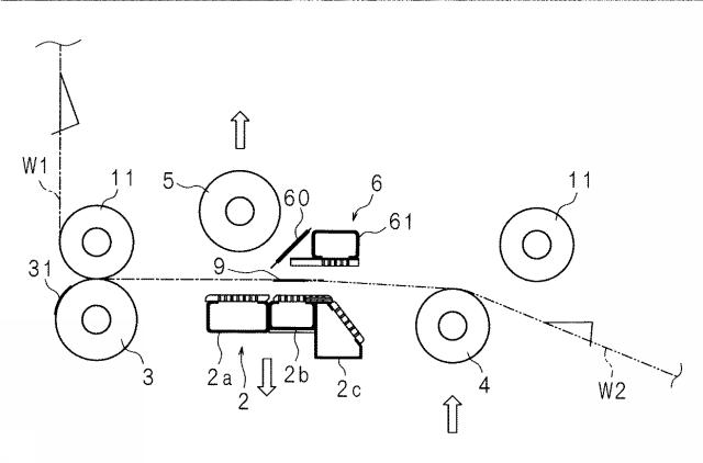 6100860-ウエブの継ぎ合わせ方法及びウエブの継ぎ合わせ装置 図000018
