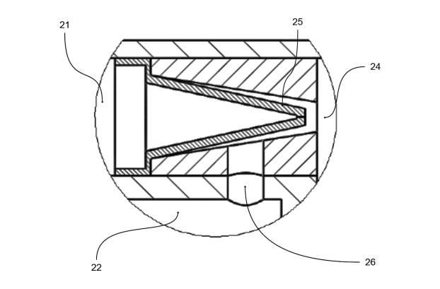 6267182-パルス式流体噴出を作り出すための供給システム、供給システムを有する施与システム、および供給システムを作動させるための制御方法 図000018