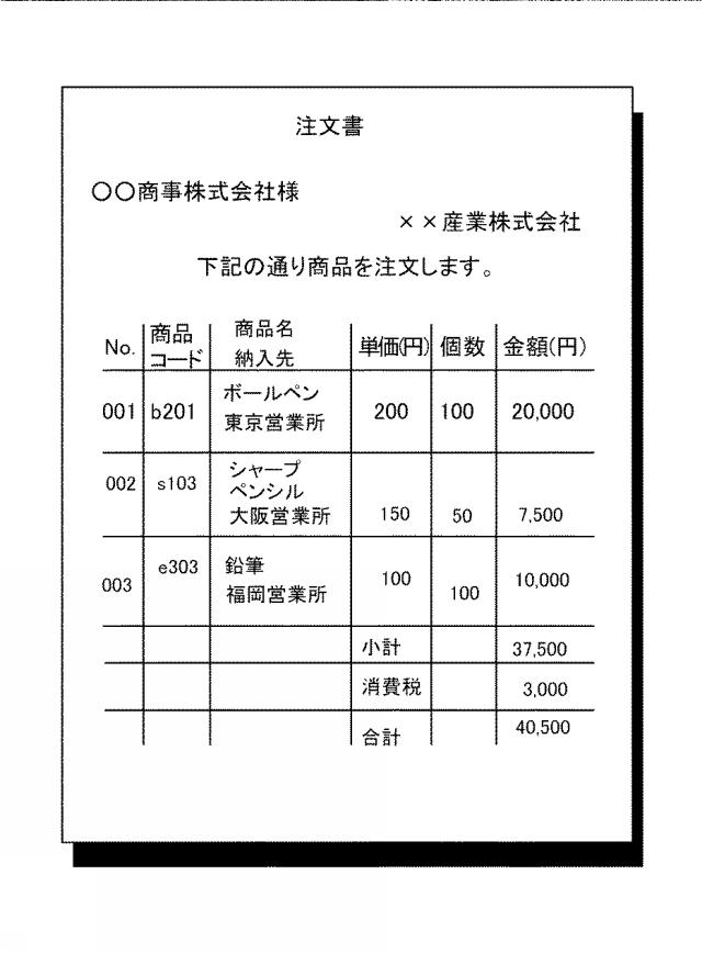 6406653-表認識処理装置 図000018