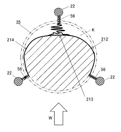 6789544-回転体及び風力回転装置並びに風力発電装置、風力水循環装置、風力曝気装置 図000018