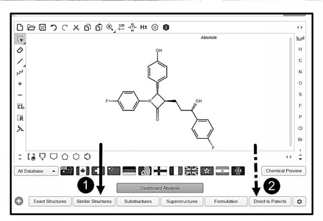 6883664-大規模データベース内で論じられる化学構造の類似性に従って大規模データベースで利用可能な情報を検索及び表示するためのシステム 図000018