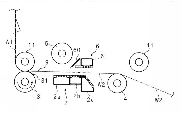 6100860-ウエブの継ぎ合わせ方法及びウエブの継ぎ合わせ装置 図000019