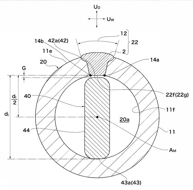 6698927-金属系筒材の製造方法及びそれに用いられる裏当て治具 図000020