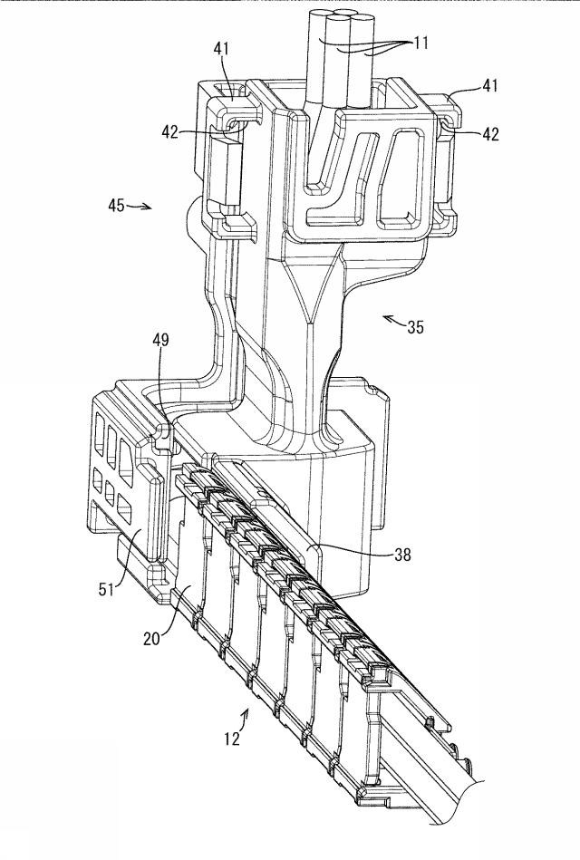 6812922-外装体とプロテクタとの接続構造及びワイヤーハーネス 図000020