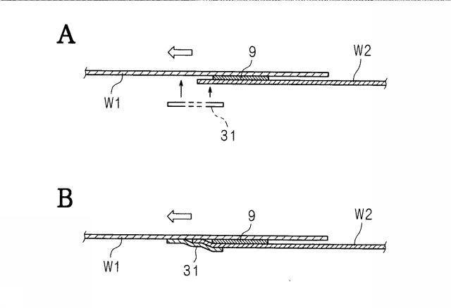 6100860-ウエブの継ぎ合わせ方法及びウエブの継ぎ合わせ装置 図000021