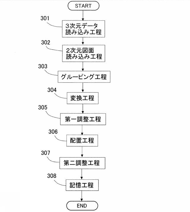 6253834-仮想作業表示方法、仮想作業データ作成方法、及び３次元空間けがきデータ作成方法 図000021