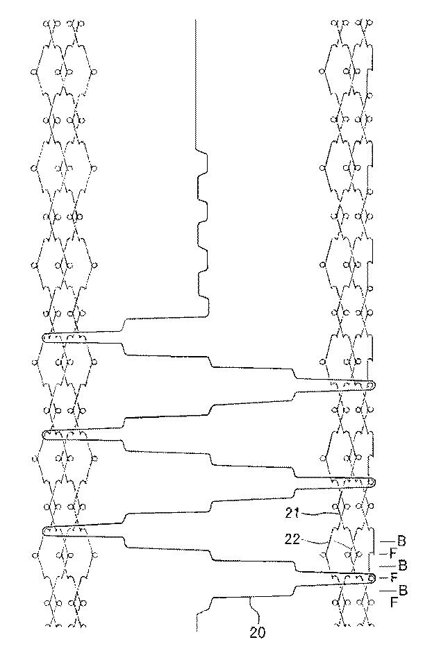 6473815-滑り止め付き編み手袋及びその製造方法 図000021