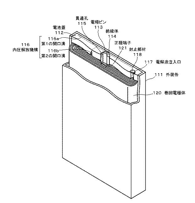 6540012-電池、電池パック、電子機器、電動車両、蓄電装置および電力システム 図000022