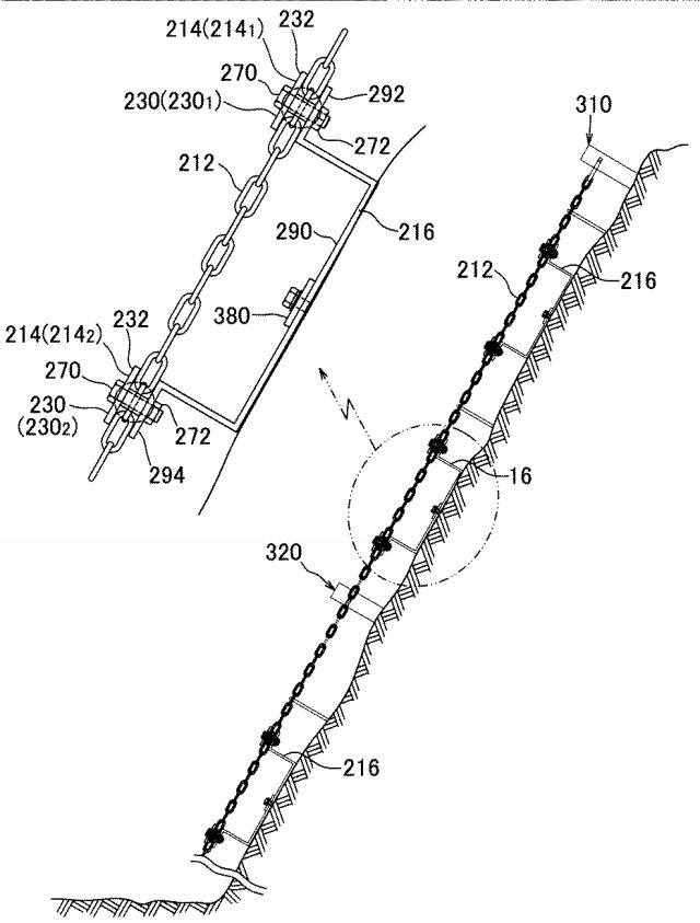 5871850-避難梯子及びその施工方法 図000023