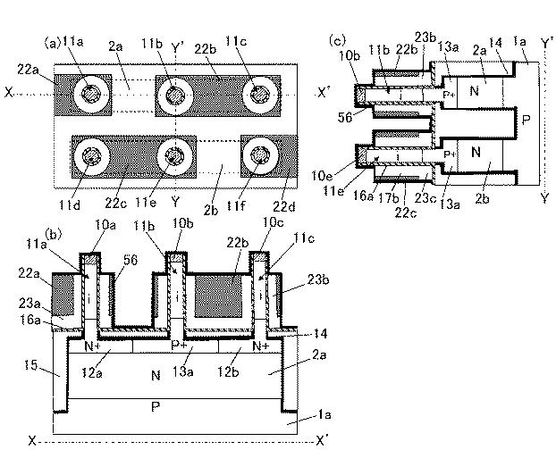 6651657-柱状半導体装置と、その製造方法 図000023