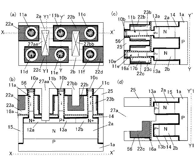 6651657-柱状半導体装置と、その製造方法 図000024