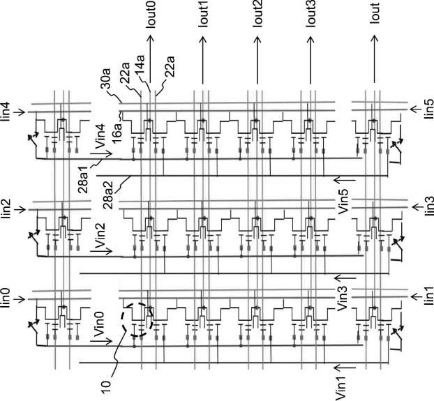 6833873-不揮発性メモリアレイを使用したディープラーニングニューラルネットワーク分類器 図000026