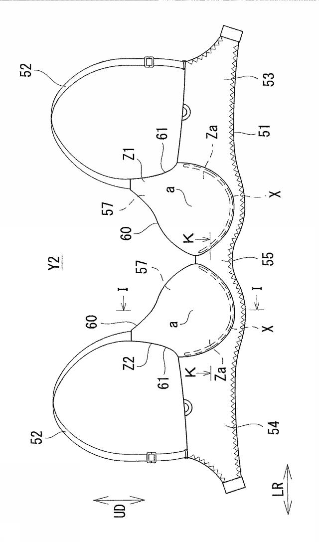 6874237-カップ部用樹脂ワイヤー、及びカップ部付き衣類 図000027