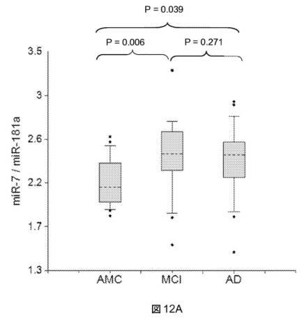 6021893-軽度認知機能障害（ＭＣＩ）およびアルツハイマー病（ＡＤ）の早期検出ならびにモニタリングのために体液からのｍｉＲＮＡを使用する方法 図000028