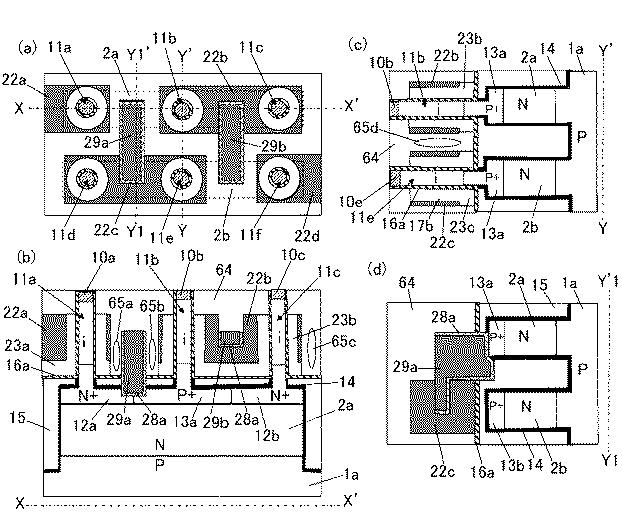 6651657-柱状半導体装置と、その製造方法 図000028