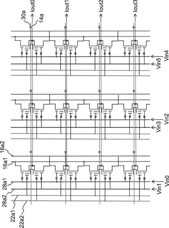 6833873-不揮発性メモリアレイを使用したディープラーニングニューラルネットワーク分類器 図000028