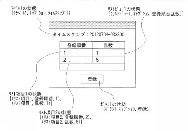 5835777-グラフィカルユーザインタフェースの状態取得方法及び装置 図000029