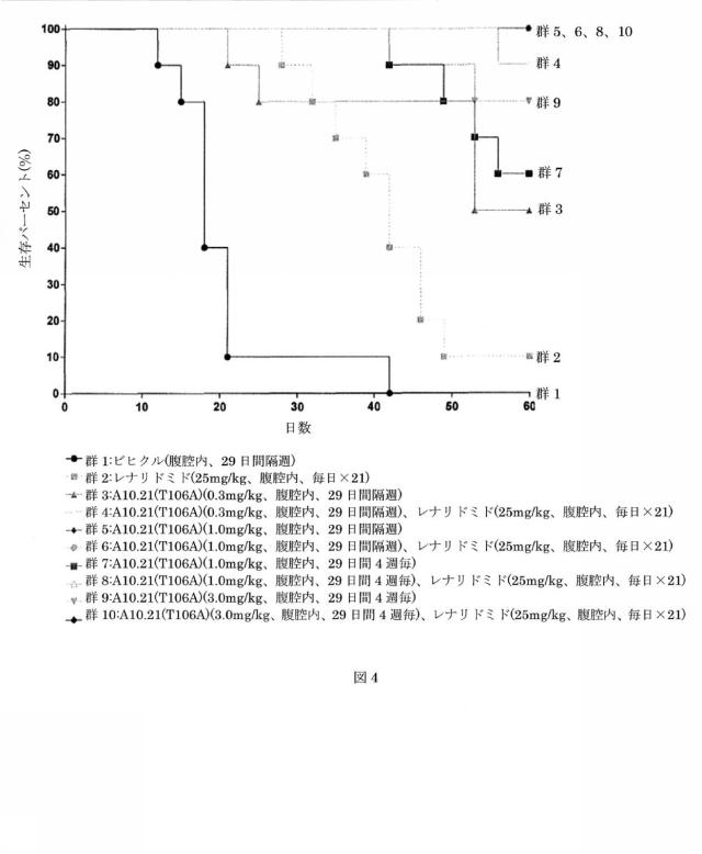 6550400-レナリドミド及びポリペプチド構築物の組合せ、及びその使用 図000029